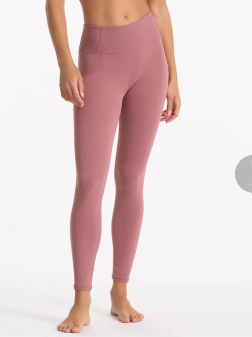VUORI RIB STUDIO LEGGING IN MARSALA